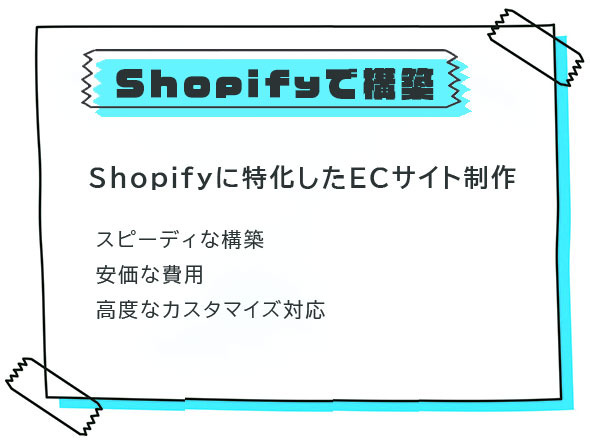 サムネイルShopifyに特化したECサイト制作